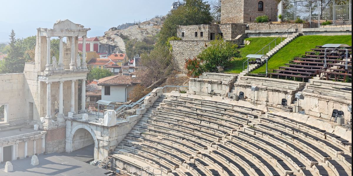 The Roman theatre of Plovdiv